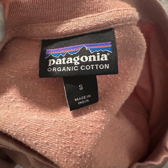 Patagonia Regenerative Crew Neckline Pullover Sweatshirt Ahnya Pink Size S - Picture 6 of 7
